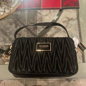 Black Guess crossbody purse